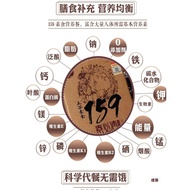 3 Boxes 159 Meal Replacement Powder Official Food with Grain Danli Vegetarian Full Meal Quick Grain 