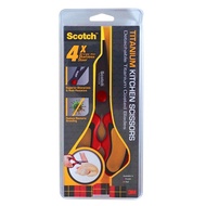 3M SCOTCH DETACHABLE TITANIUM KITCHEN SCISSORS (RED) KS-DTR