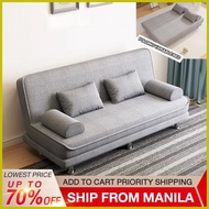 ◳ ﹊ ☈ BAIERDI Multifunctional sofa Folding bed sofa Folding bed fabric sofa Comfortable lazy fabric