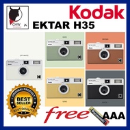 KODAK EKTAR H35 Half Frame Camera FREE AAA BATTERY