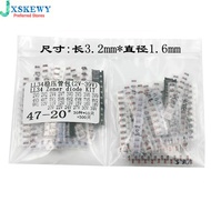 300pcs LL34 SMD Zener Diode Kit 1/2W 3V-24V (15 Kinds×20pcs) Including 1N4148 Electronic Components