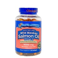 Viên Uống Dầu Cá Hồi Pure Alaska Omega 100% Tự Nhiên Bổ Sung Omega 3 Tăng Cường Trí Nhớ | Nhà Sam