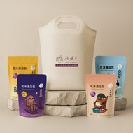 公主泡腳包 好漢草-摺疊足浴袋+漢方足浴包PLUS鎂(4袋綜合禮盒組)