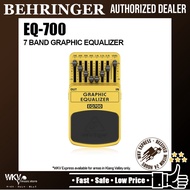 Behringer EQ700 Graphic Equalizer Pedal (EQ-700/ EQ700)