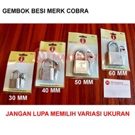 COBRA IRON Short Neck Padlock COBRA PADLOCK Key/