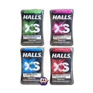 Halls XS Lime sugar-free lozenges Lemon/Mint/Watermelon/mix berry flavor 12.6g box
