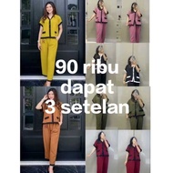 LOZY WOMEN'S SUITS 100 thousand 3pcs NEWEST WOMEN'S SUITS WOMEN'S PLAIN SUITS