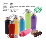 Sport Bottle | Botol Air RinganBPA Free + Strap | Ribbon Box Gift Set Event Sekolah Murah