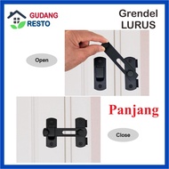 GRENDEL / KUNCI PINTU GESER / SLIDING DOOR / SELOT / SLOT / KAIT  / CANTOL PENGAMAN KAMAR MANDI / LE