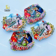 Hanoi refrigerator magnets, Sanny Souvenir Vietnamese souvenirs