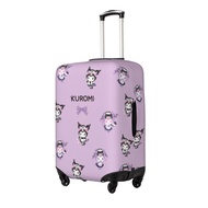 Kuromi Washable Travel Luggage Cover Funny Cartoon Suitcase Protector Fits 18-32 Inch Luggage