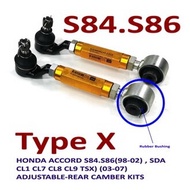 HONDA ACCORD S84.S86(98-02) SDA CL1 CL7 CL8 CL9 TSX) (03-07) CF4 ADJUSTABLE-REAR CAMBER Kits - #M