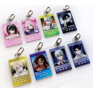 ALIEN STAGE keychain charms - sua mizi till ivan luka hyuna // annst merch