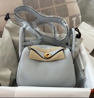 Hermes Mini Lindy 聖杯藍 Blue Pale🎠✨