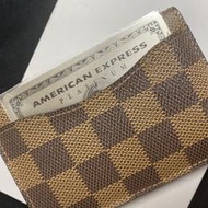 AMERICAN EXPRESS美國運通日本VIP專屬禮~簽帳白金卡造型不鏽鋼化妝鏡(全新未使用，無紙盒及其他包裝)