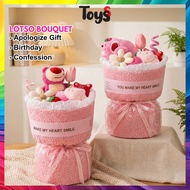 Toyss Bunga Lotso Flower Plushie Lotso Plush Bouquet Lotso Bouquet Lotso Birthday Gift Lotso Bouquet