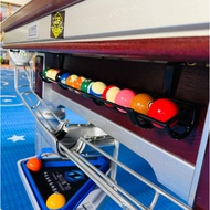 Universal Ball Table Storage & Organizer Rack for 4/6/9-Ball Pool Setups