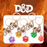 GANTUNGAN D&D Dungeon & Dragons/ Keychain | DND Keychain Dungeon and Dragons/ | Dice D20 Beads Dice/