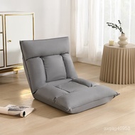 【TikTok】#Lazy Sofa Tatami Bedroom Bay Window Bed Back Chair Foldable Japanese Single Small Sofa Reclining Cushion