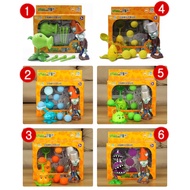 [Bubu House] Plants VS. Zombies Plants VS Zombies Hard Rubber Set