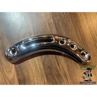 【吉兒基地 Gear Base】現貨 MONKEY 125 銀色 鍍鉻 排氣管 飾蓋 防燙蓋 1個 MONKEY125 鍍鉻排氣管飾蓋