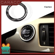 Automotive Supplies Carbon Fiber Car Engine Starter Interior Decorative Ring for BMW E90 E92 E93