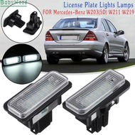 License Plate Light Exterior For Mercedes-Benz W203 Wanon W211 W219 Auto Parts