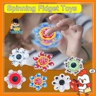 TECHBOY Cartoon Fidget Spinner Running Animation Goku Naruto Pikachu Kids Toys Mainan Budak Viral Ti