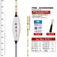 1 Chiếc Phao Câu Cá Siêu Dài + 1 Móc Túi + 1 Phao Phao Phao Nano Phao Câu Cá Thuyền Sâu Dụng Cụ Câu