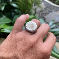 Cincin 12 Rasi Bintang Titanium Premium / Solomon Amulet Signet Ring / Astrology 12 Zodiac Ring Star