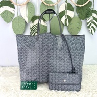 GOYARD Saint Louis 灰色印花Tote bag GM Size