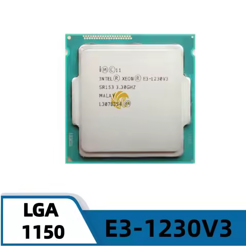 Intel Xeon E3-1230V3 E3 1230 V3 CPU E3 1230V3 3.3 GHz Quad-Core Eight-Thread 8M 80W LGA 1150 Used