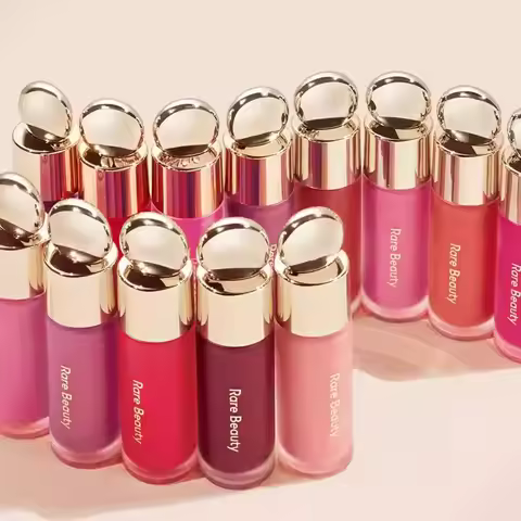 Rare Beauty Soft Pinch Liquid Blush Silky Smoothly Long Lasting Plump Makeup Hope Love Virtue Happy 