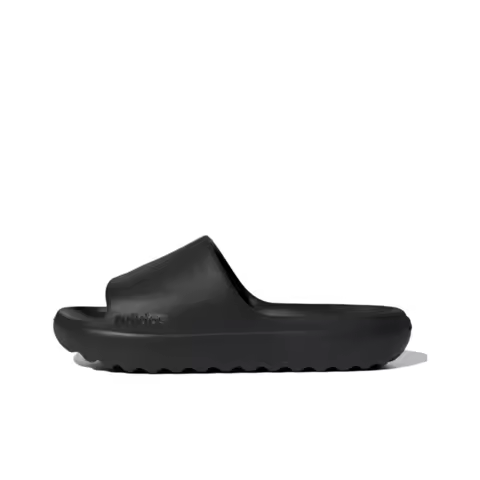 Adidas Adilette Lumia Trendy Rubber Slide Slippers Unisex Black JP9580