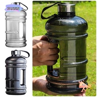 FANSIN1 1Pcs Water Bottle, Portable Gallon Bottle Sports Drink Bottle, PETG With Handle 2L Large Cap