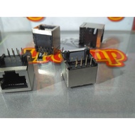 RJ45 Female 8P8C PCB 8 Pin LAN Connector