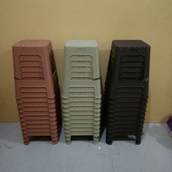 (furniture agent) Rattan meatball bench rattan woven motif/