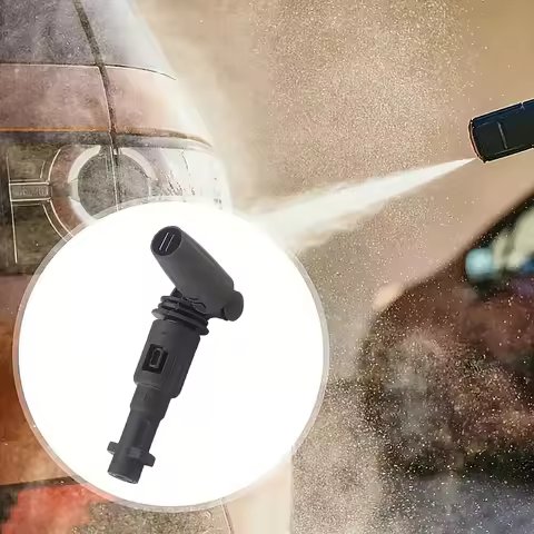 360° Rotating High Pressure Car Wash Nozzle, Universal Adjustable Spray Head, Compatible with KARCHE