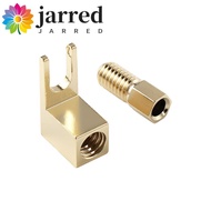 JARRED U Spade Connector Durable 1Pc Spade Adapter Adapter Plugs Banana Plug Y Type Speaker Spade Pl