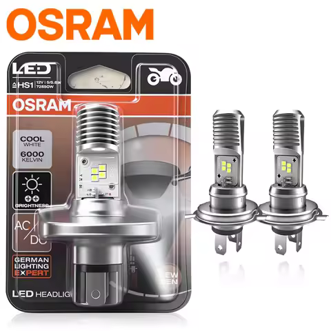 OSRAM HS1 7285CW Led Moto Car Headlight High Low Beam LEDriving HL HS1 NEW GEN H4 Motorcycle Lamp Le