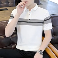 High Quality T Shirt Lelaki Korean Style Fashion Short Sleeve Men T Shirt Cotton Summer Trend T Shirt Berkolar Lelaki Simple Teens T Shirt Lelaki Plus Size Baju Lelaki Berkolar