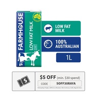 Farmhouse UHT Low Fat Fresh Milk 1L