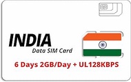 [India] 5-30 Days | 500MB/1/2GB/Day Data SIM Card | No Registration Required (6Days 2GB/Day + UL128K