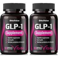 GLP-1 Supplement, GLP-1 Support, with Hops, Green Tea Extract, Garcinia Cambogia, and Probiotics, Na