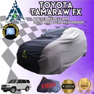 TOYOTA TAMARAW FX HIGH QUALITY CAR COVER - WATER REPELLANT, AND DUST PROOF - WITH FREE MOTOR COVER