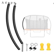 Adepe Two Section Trampoline Poles Straight Upper Lower for 8ft-16ft Trampoline