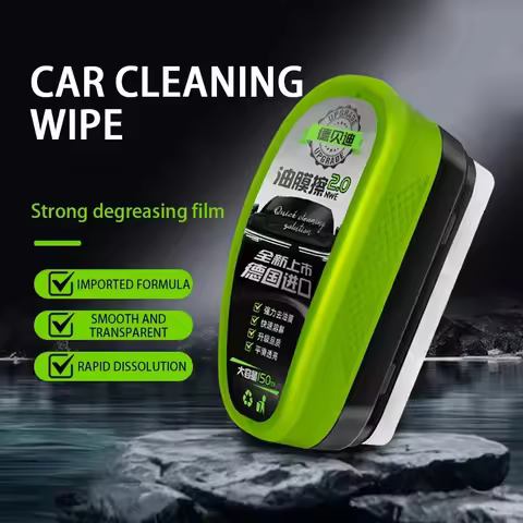 Automotive Oil Film Cleaning Brush, Car Glass Oil Film Cleaner, Window oil film Cleaner brushglass c