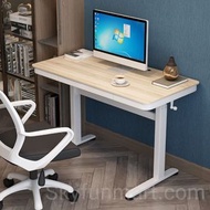 Height adjustable Computer desk|輕鬆手動 升降電腦桌 手動升降桌, 可調節高度書桌 [standing desk, high desk, table, furnitur
