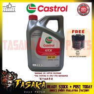 Original Castrol Castrol GTX API SP/CF 5W30 Fully Syntehtic Engine Oil (4L)