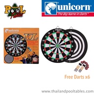 Unicorn Darts กระดานปาเป้ายูนิคอร์น รุ่นกระดาษ XL Paper Dartboard 2 sides